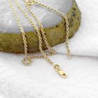 Image 2 of Gold twisted link chain | 46 cm