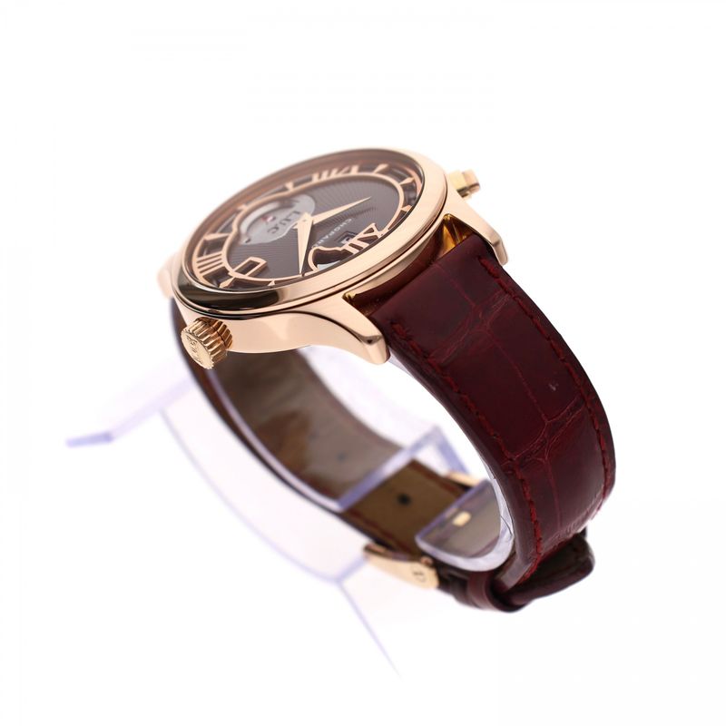 Afbeelding 8 van Chopard L.U.C. Strike One 161912-5002; 18k. Rosé Gouden Horloge