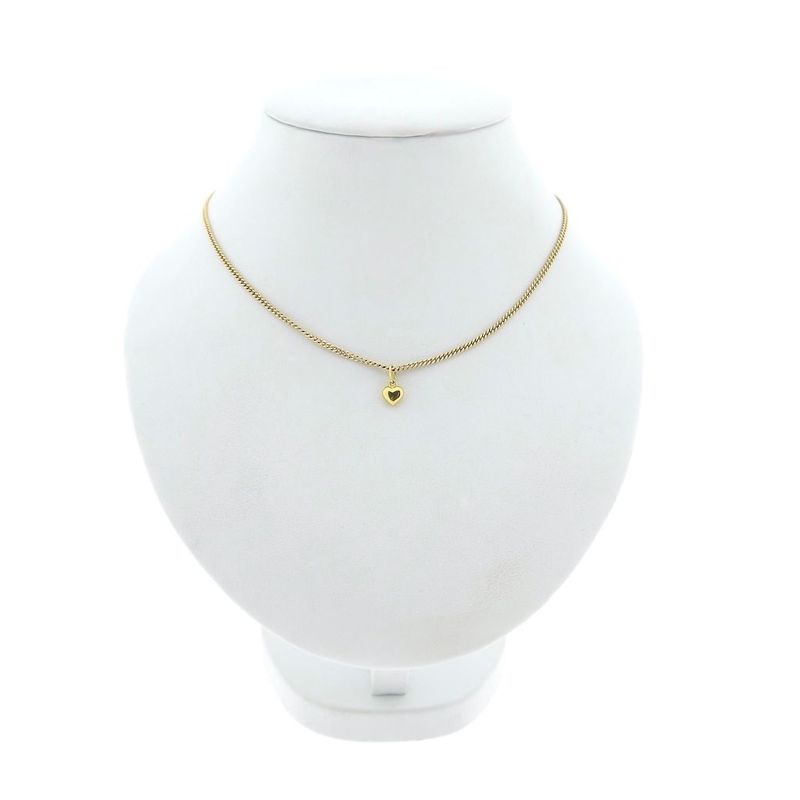 Image 6 of Gold minimalist pendant of a heart