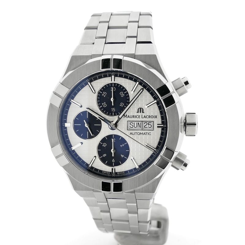 Image 1 of Maurice Lacroix AIKON Automatic AI6038-SS02-131-1; Chronograph men's watch