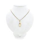 Image 4 of 14 Karat Gold Pendant with Opal