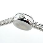 Image 4 of Omega vintage dress watch; 18k white gold women's watch with diamonds