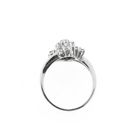 Image 5 of White gold entourage ring with diamond | 0.84 ct.