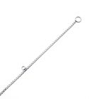 Image 7 of 18K white gold Venetian link chain | 36.5 cm - 41.5 cm
