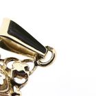 Afbeelding 6 van Bicolor gouden hanger met amethist