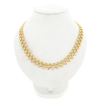 Gold Fantasy Link Necklace Image 1 of Gold Fantasy Link Necklace