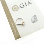 Image 2 of 18K White Gold ring with 0.42 ct. diamond | + GIA certificate