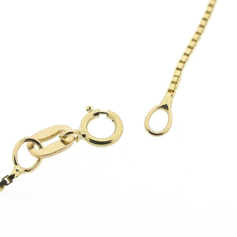 Image 3 of Golden Venetian link chain | 50 cm