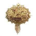 Image 1 of Gold brooch with filigree technique | Vintage/antique