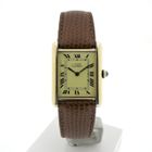 Image 1 of Cartier Tank Vermeil 'Large'; Vintage mechanical watch