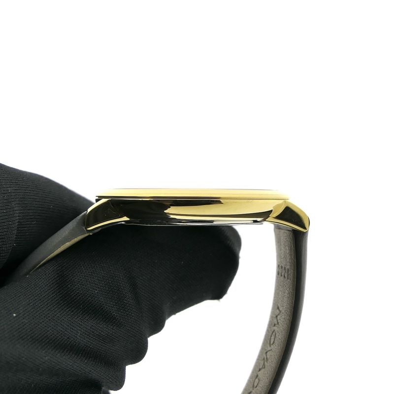 Image 5 of Movado Museum Classic 70th Anniversary; Gold-plated women's watch with gray dial; 0607140