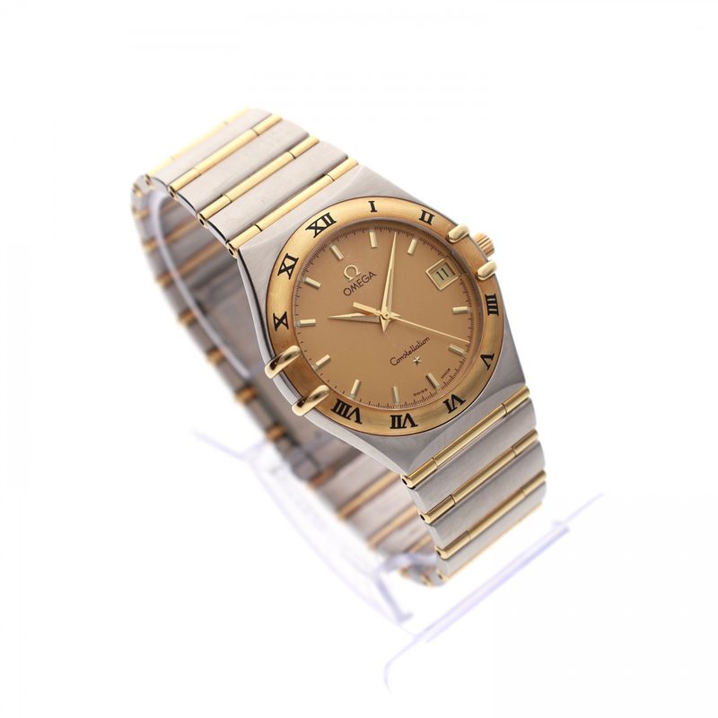 Image 4 of Omega Constellation 'Full-Bar' 1212.30.00; Bicolor Men's Watch