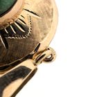 Image 7 of Gold pendant with malachite