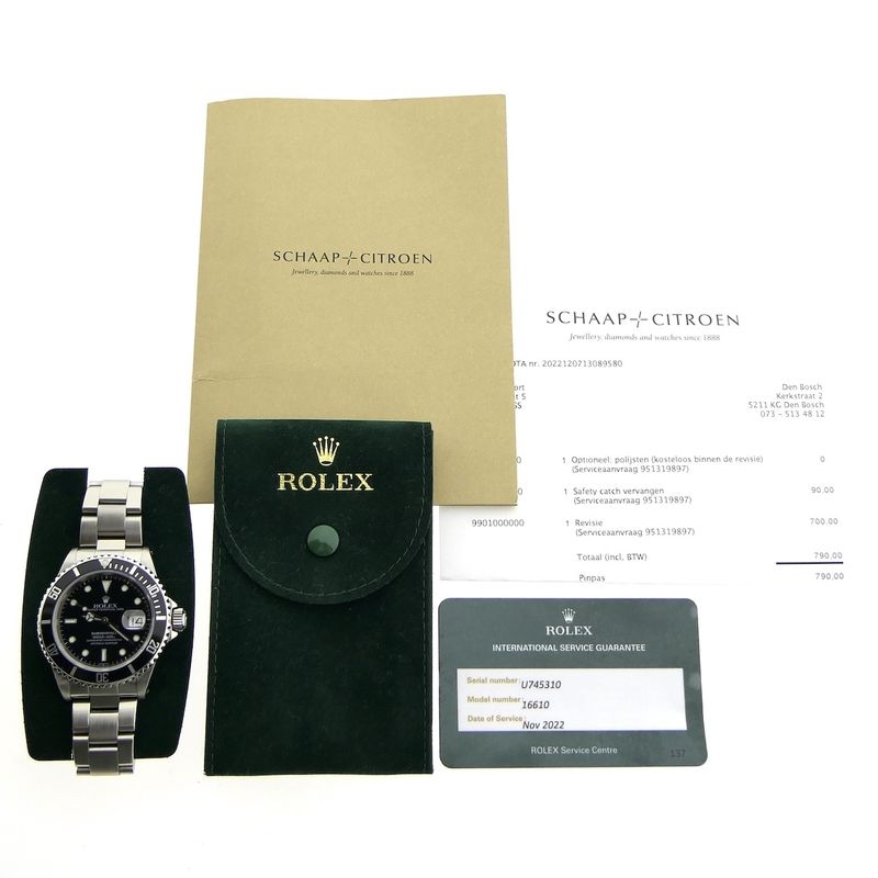 Image 4 of Rolex Submariner 16610; Men's diving watch