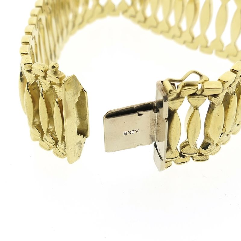 Image 3 of Gold fantasy link bracelet