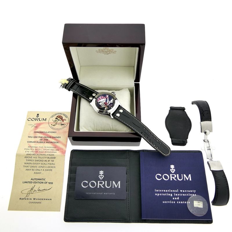 Image 4 of Corum Bubble 'Privateer' Limited Edition; Automatic men's watch