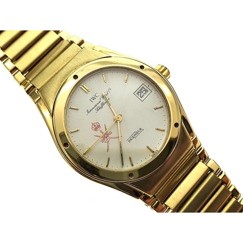 Image 3 of IWC Ingenieur; 18k. men's watch | 'Khanjar Chrest'