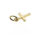 Image 6 of Gold minimalist pendant of a cross