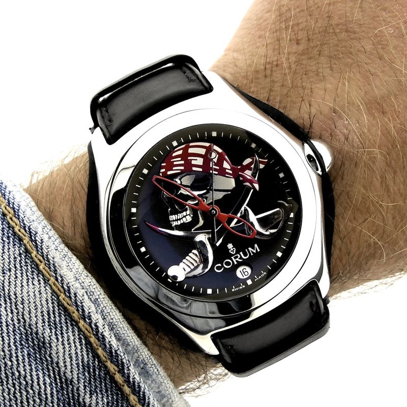 Image 12 of Corum Bubble 'Privateer' Limited Edition 08215020/F701; Automatic men's watch