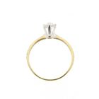 Image 5 of Gold engagement ring with zirconia