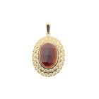 Image 1 of Vintage gold pendant with garnet