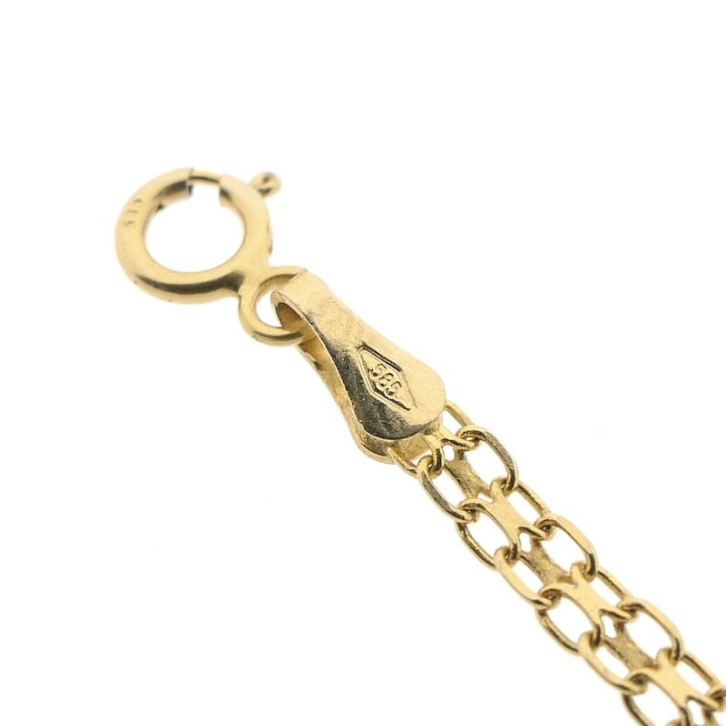 Image 6 of Gold fantasy link bracelet | 18.5 cm