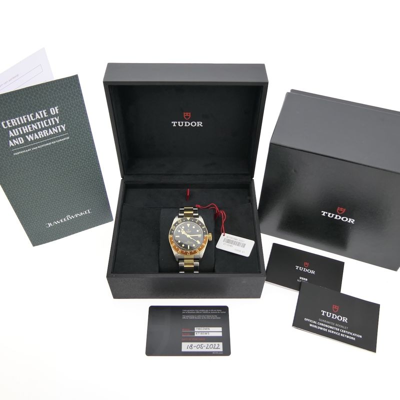 Image 4 of Tudor Black Bay 41mm GMT 'Steel & Gold' 79833MN; Automatic men's watch