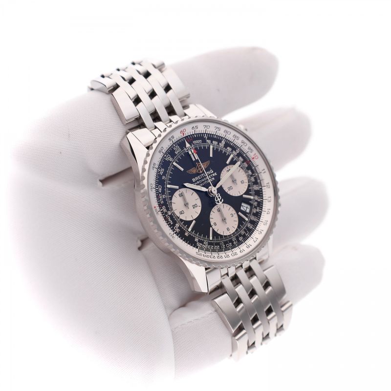 Afbeelding 9 van Breitling Navitimer Chronograph A23322; Automatisch heren horloge