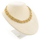 Image 3 of 18-karat gold necklace; choker with diamond; 0.31 ct. | 40 cm | Marco Bicego