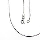 Image 1 of 18K white gold Venetian chain | 46.5 cm