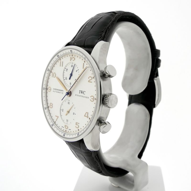Image 2 of IWC Portuguese Chronograph IW371401; Automatic men's watch