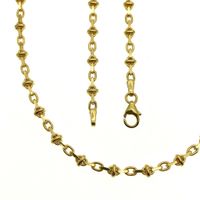 Golden fantasy anchor link chain | 45 cm