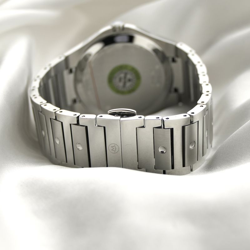 Image 10 of Movado SE; Quartz men's watch with blue dial; 0607513