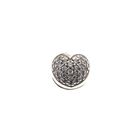 Image 1 of Pandora clip charm; Zirconia Heart