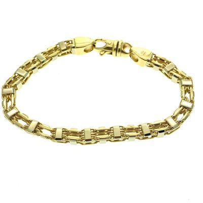 Image 1 of Gold magnum link bracelet | 22.5 cm