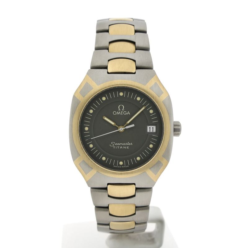 Image 1 of Omega Seamaster Polaris 3960981; 18k gold & titanium watch