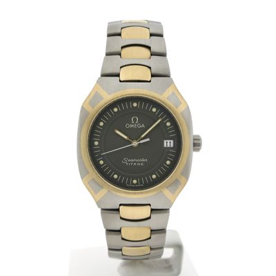 Omega Seamaster Polaris 3960981; 18k gold & titanium watch Image 1 of Omega Seamaster Polaris 3960981; 18k gold & titanium watch