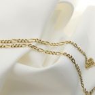 Image 4 of 9 carat Figaro link chain | 55.5 cm