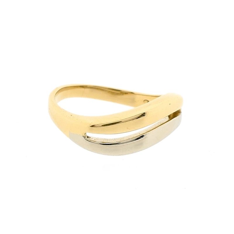 Image 3 of Two-tone gold fantasy ring