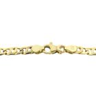 Image 4 of Two-tone gold navy link necklace; Men | 61 cm