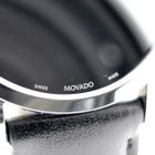 Image 5 of Movado Museum Classic; Steel women's watch with black dial; 0607583