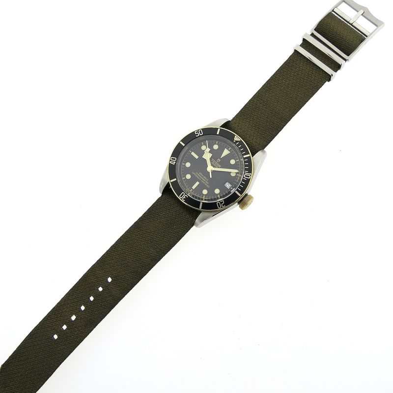 Image 8 of Tudor Black Bay; Gold/steel men's watch