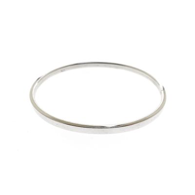 Image 1 of Silver subtle slave bracelet | Ø 60 mm