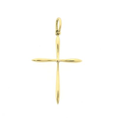 Image 1 of Gold pendant of a cross