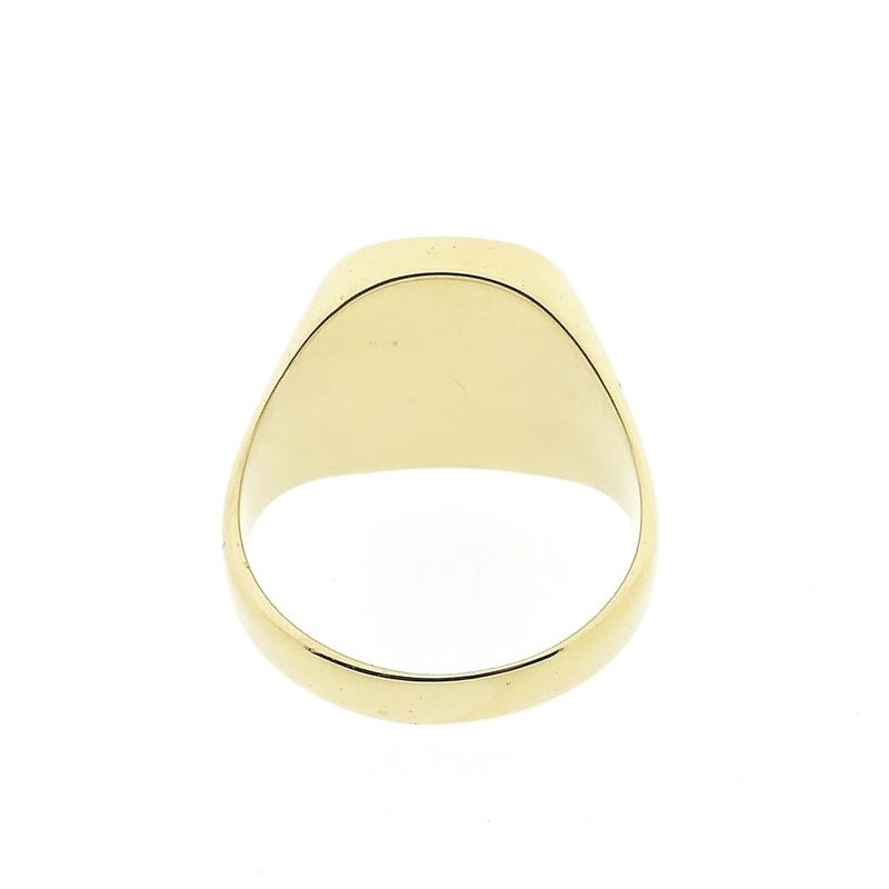 Image 4 of Two-tone gold signet ring | Men's