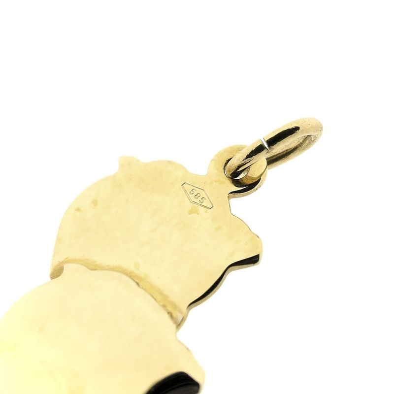 Image 6 of Gold pendant; Gemini