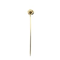 Gold lapel pin, tie pin