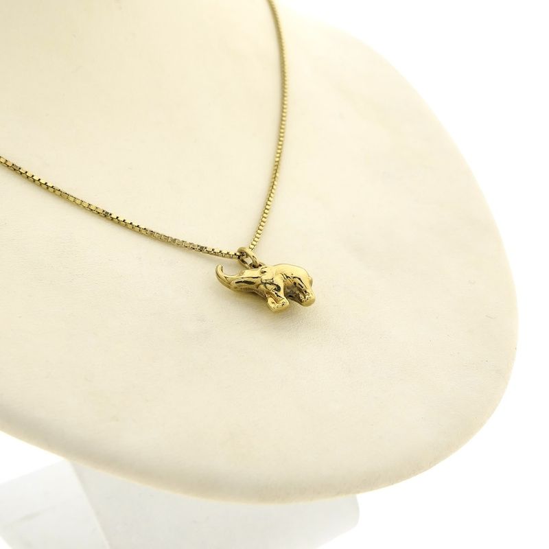 Image 5 of Gold elephant pendant