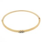 Image 5 of Gold bangle with 0.12 ct. diamonds | Ø 60 mm