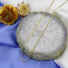 Image 2 of 8-karat snake link chain | 50 cm